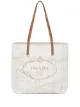 Image 1 of Prada logo print tote bag