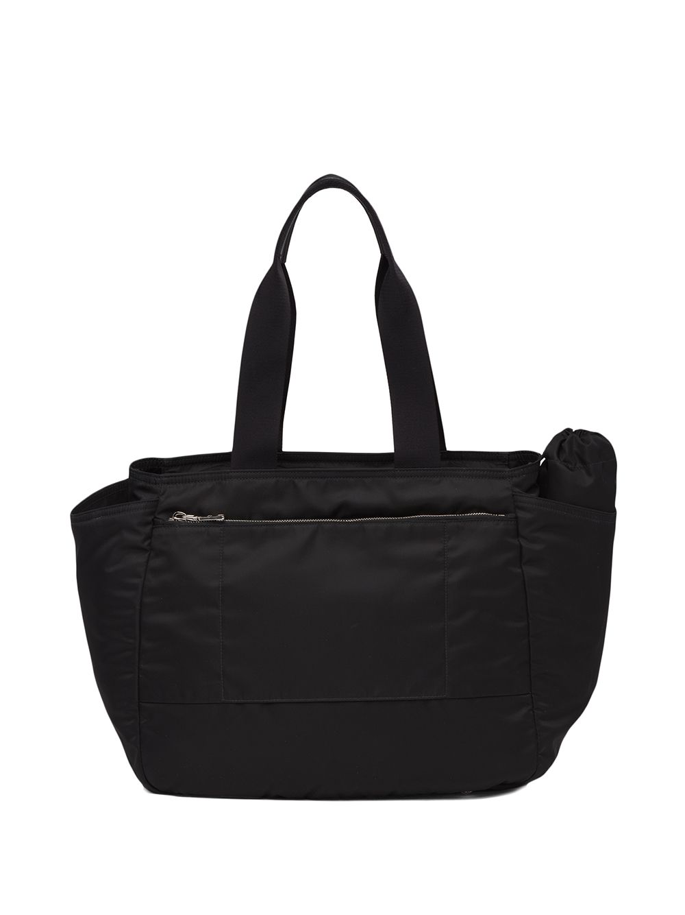 Prada Nylon Logo Plaque Tote Bag - Farfetch