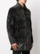 Yves Salomon long-sleeve shearling coat
