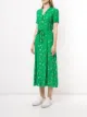 HVN Maria tennis-print shirt dress