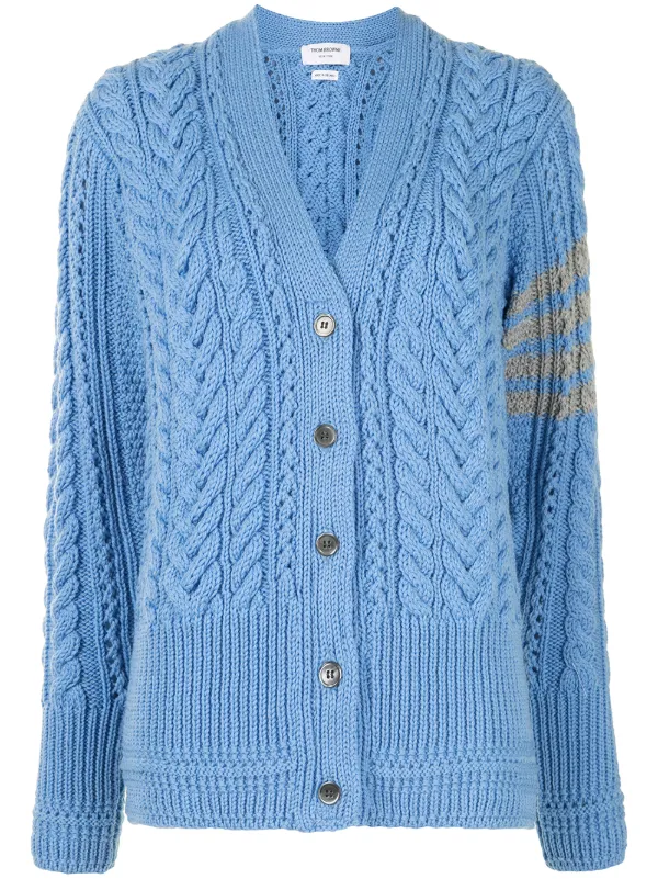 thom browne merino cardigan
