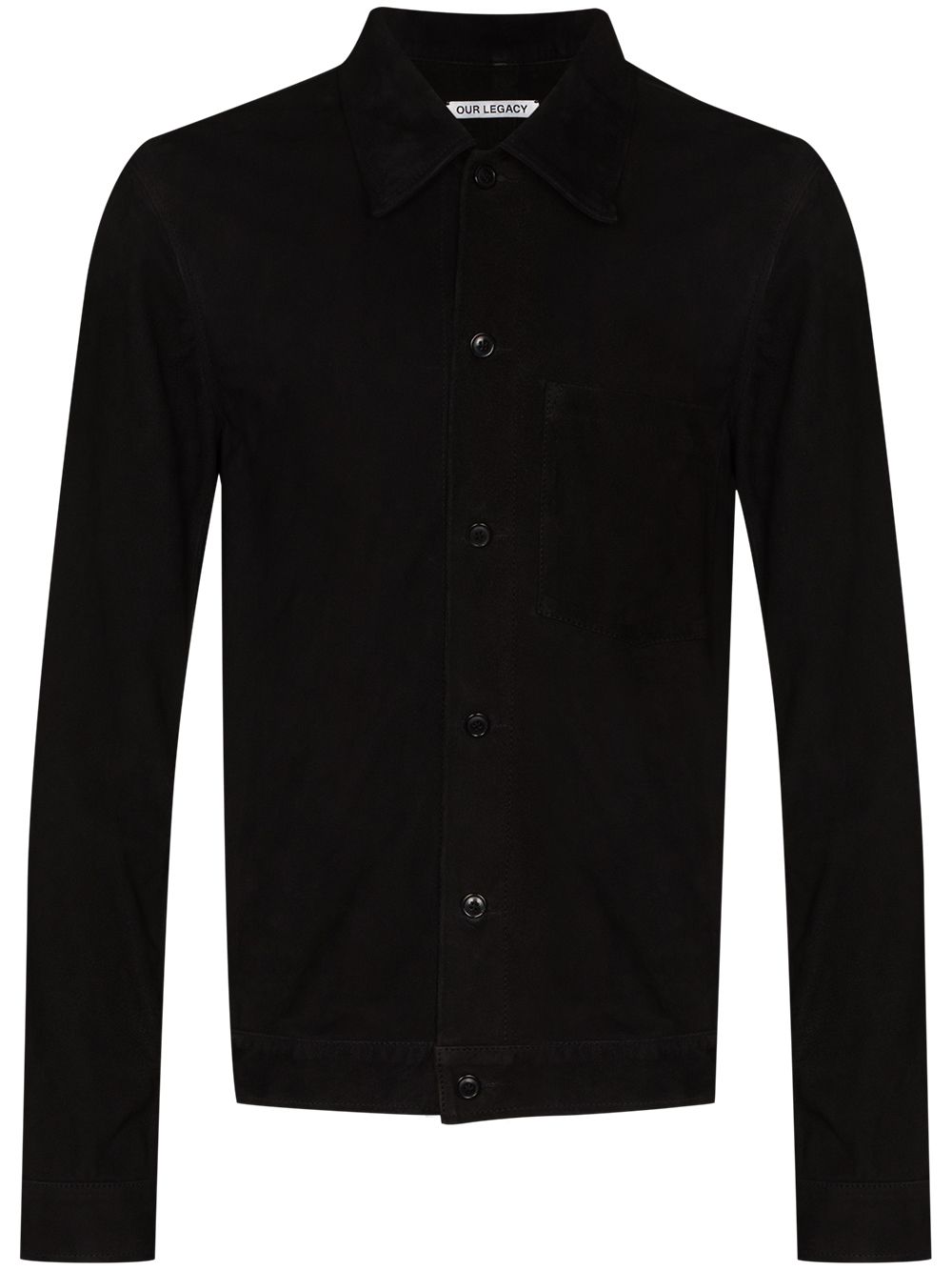 

Our Legacy sobrecamisa con botones - Negro