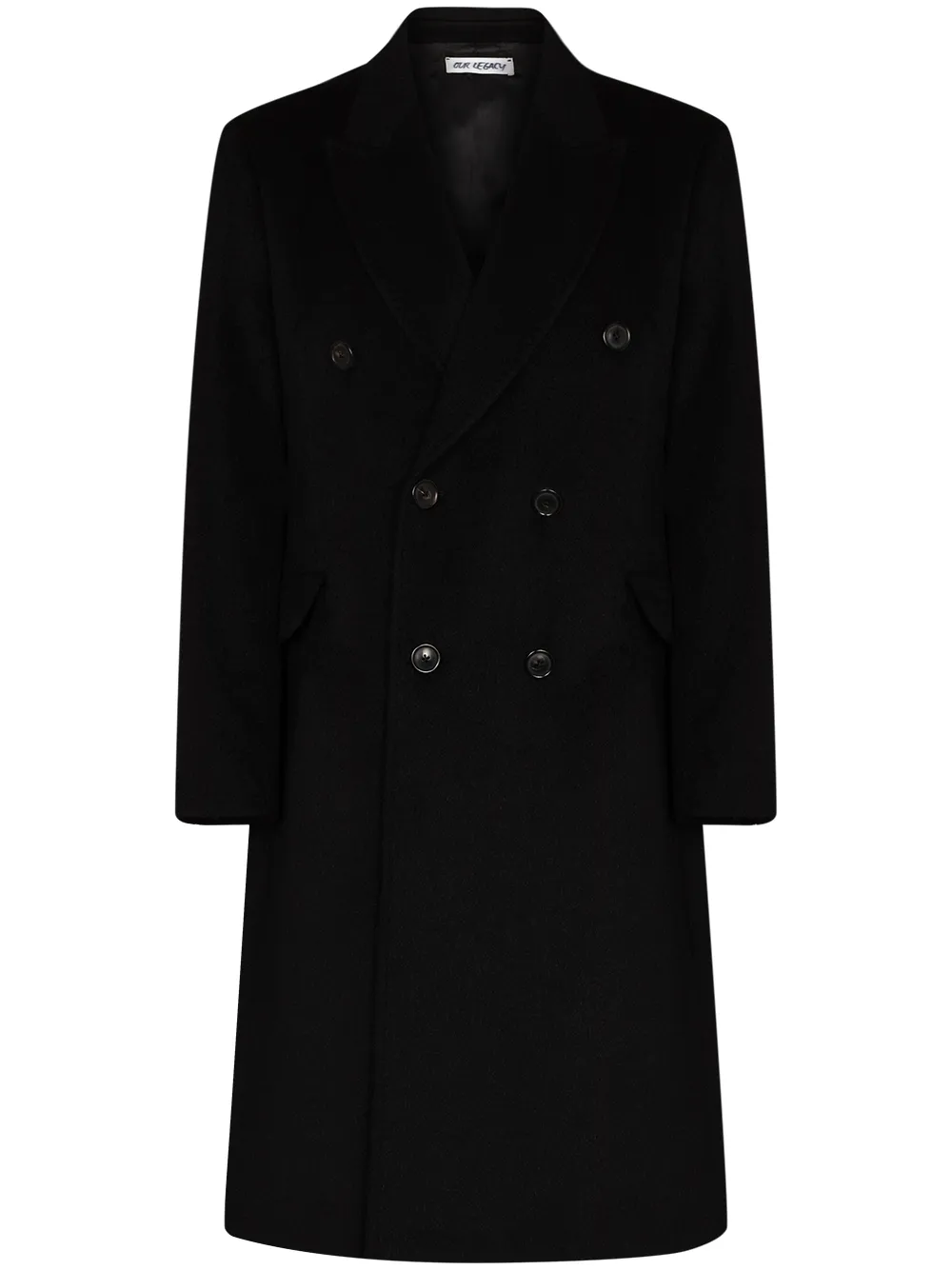 日本特注OVERCOAT Serge Peak Double Coat ジャケット・アウター