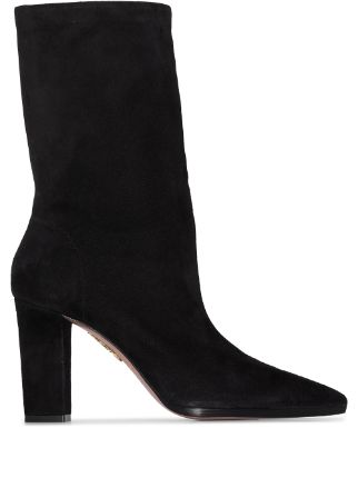 aquazzura skyler suede boots