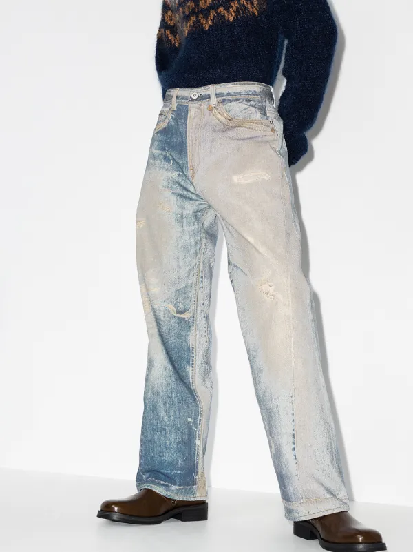 Third Cut loose-fit jeans