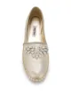 Miu Miu crystal-embellished leather espadrilles