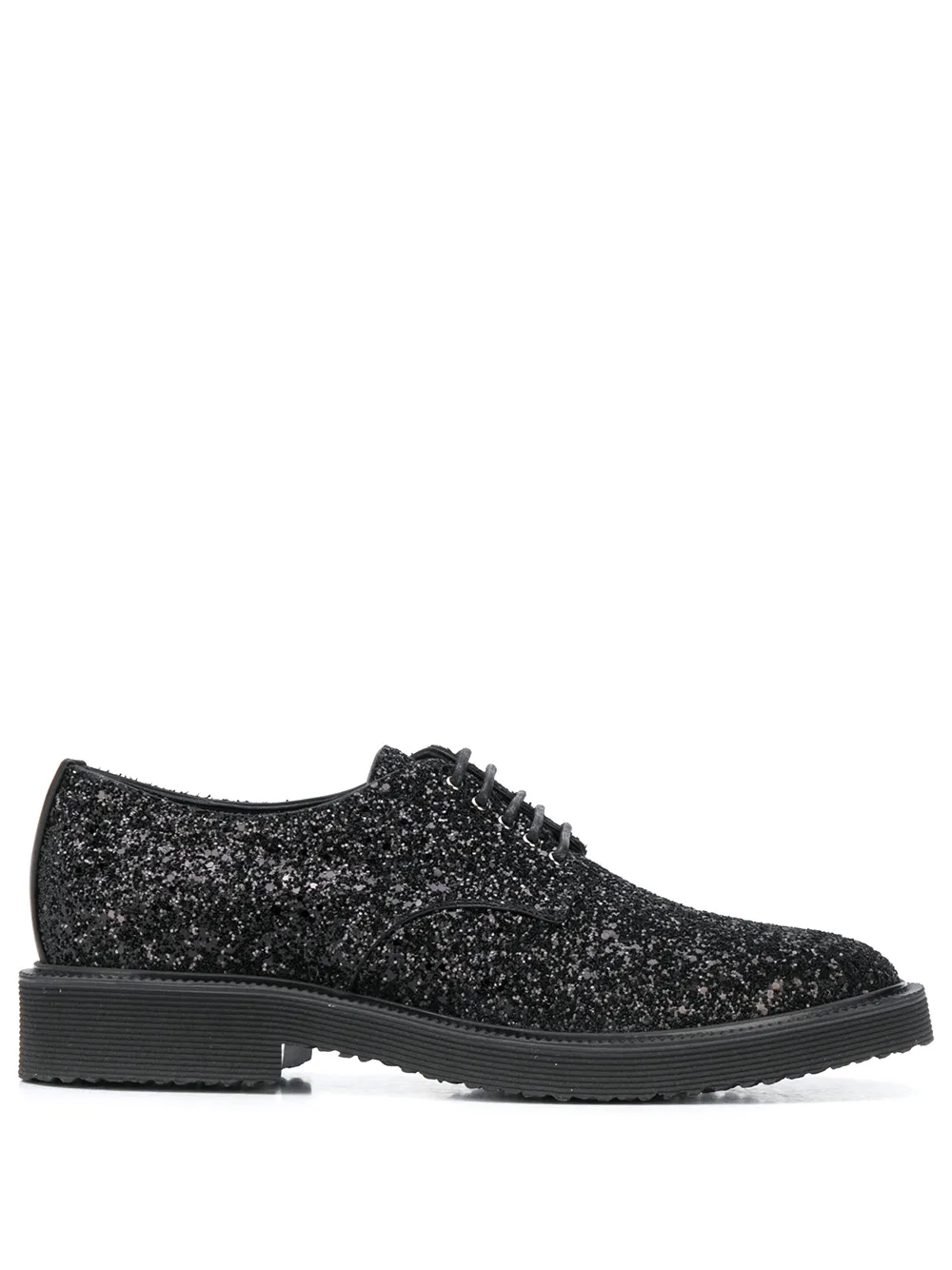 glitter oxford shoes