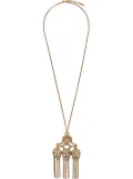 Saint Laurent oversized talisman pendant necklace - Gold