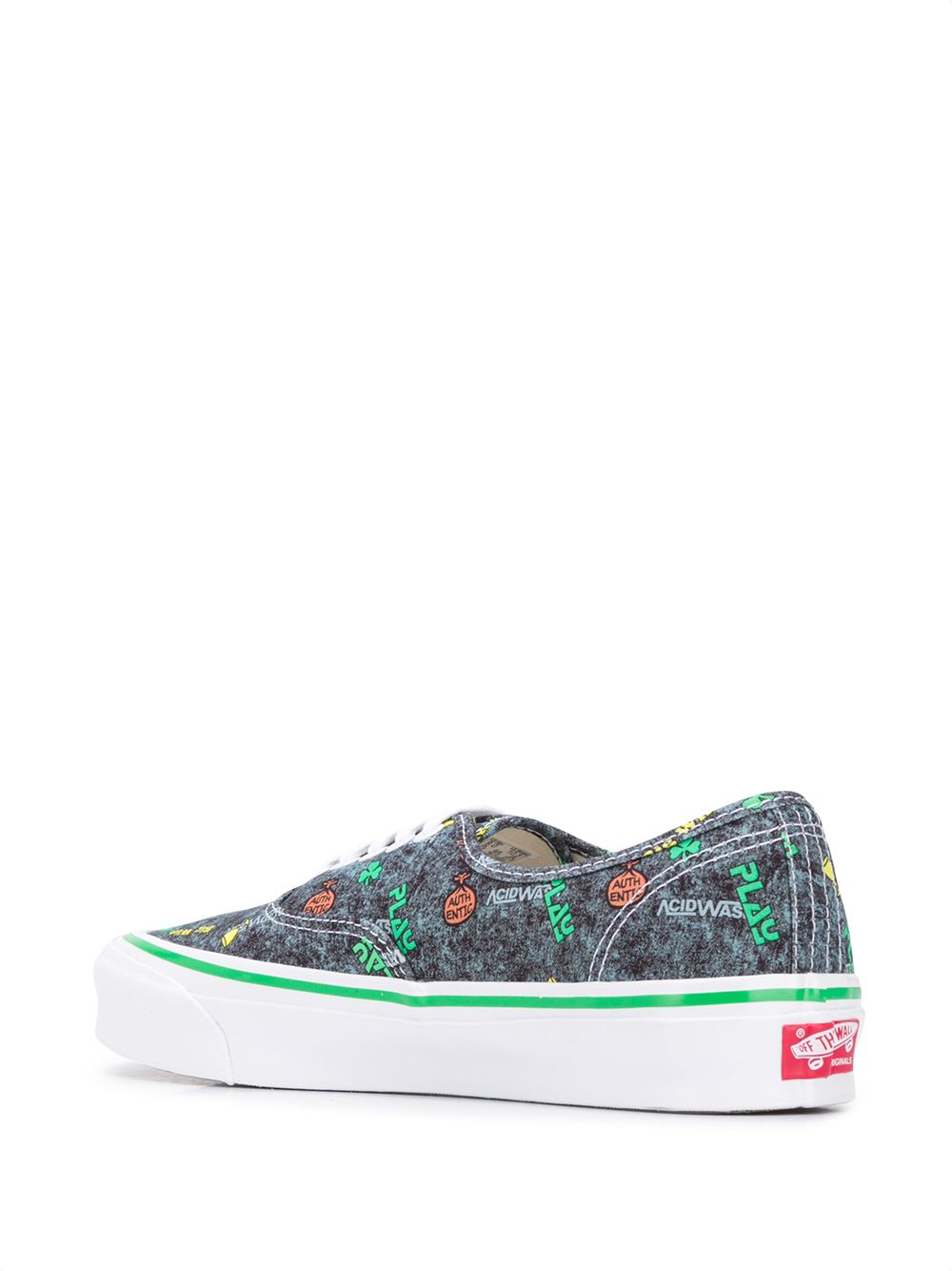 фото Vans кеды authentic lx acid wash из коллаборации с fergus purcell