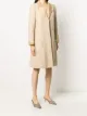Chanel Pre-Owned metallic trim open front coat