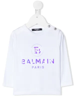 balmain baby t shirt