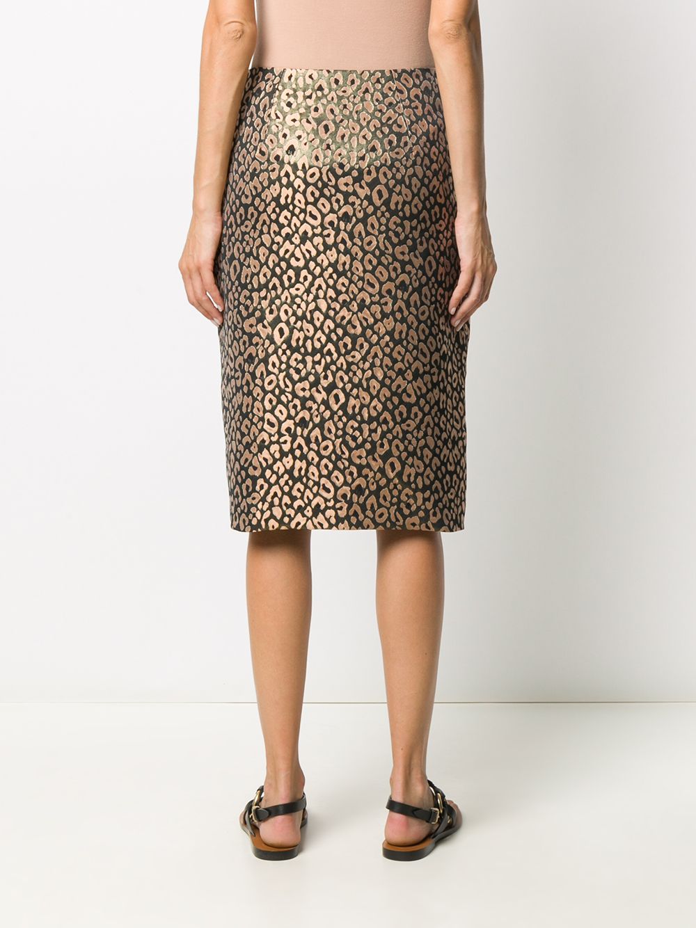 фото Dorothee schumacher юбка с леопардовым принтом