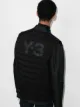 Y-3 logo-print padded gilet