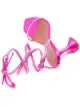 Image 2 of Amina Muaddi Vita 95mm wrap-tie sandals