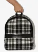 Saint Laurent Camp check-pattern backpack