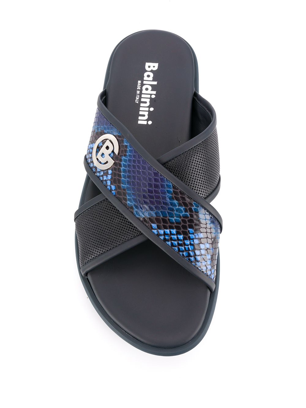 фото Baldinini snake trim slides