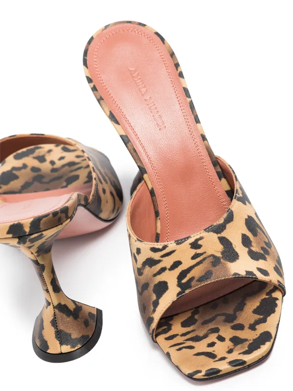 amina muaddi leopard mules