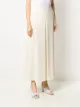 Aspesi high-waisted slit skirt