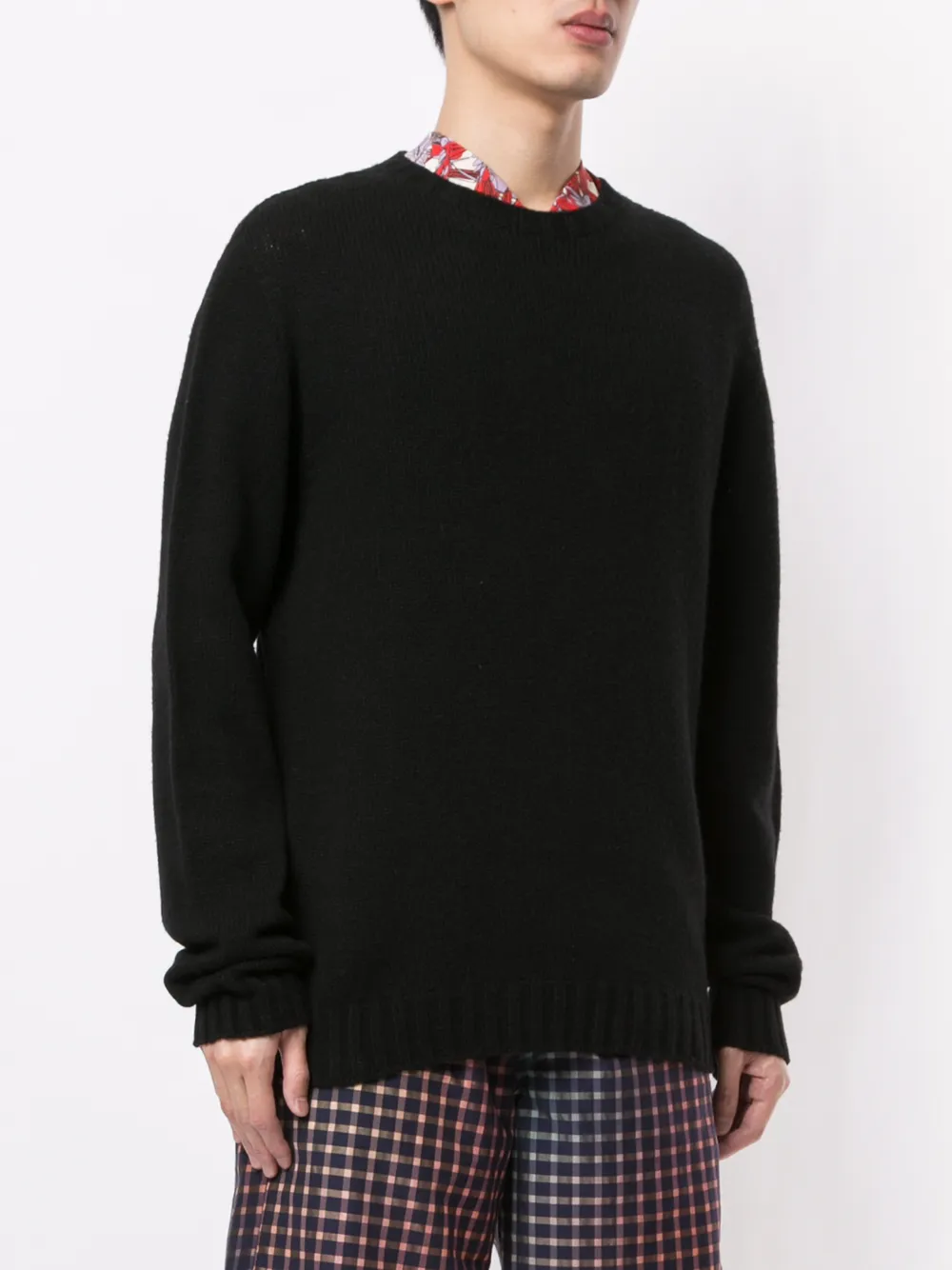 Palm Angels Maglione con logo curvo | Abbigliamento | Image 4
