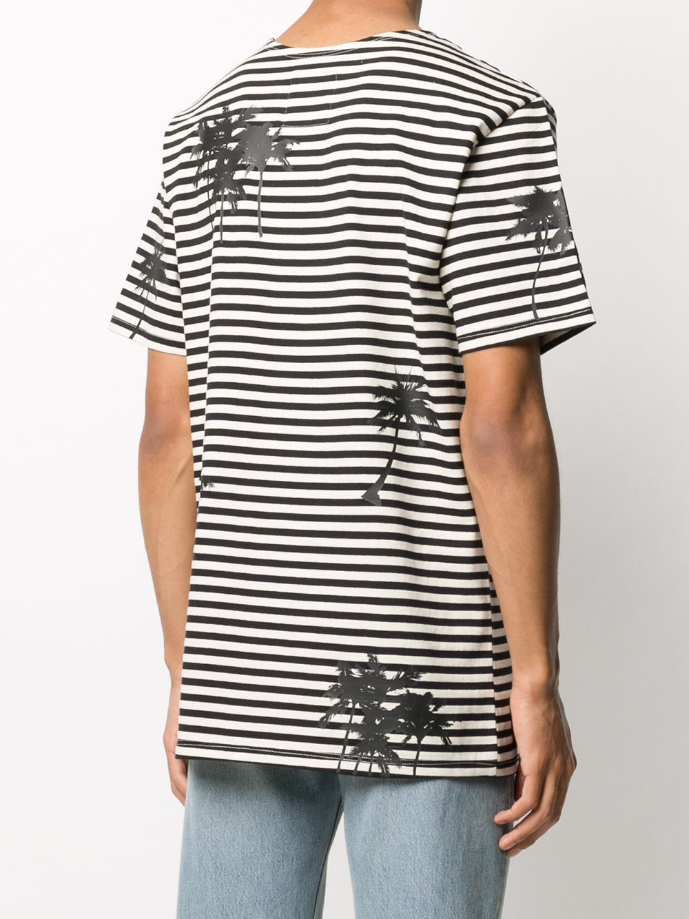 Shop Myar striped logo T-shirt with Express Delivery - FARFETCH