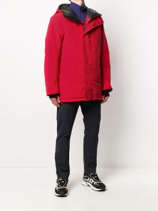 hooded down coat展示图