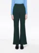 Gucci cropped flared trousers