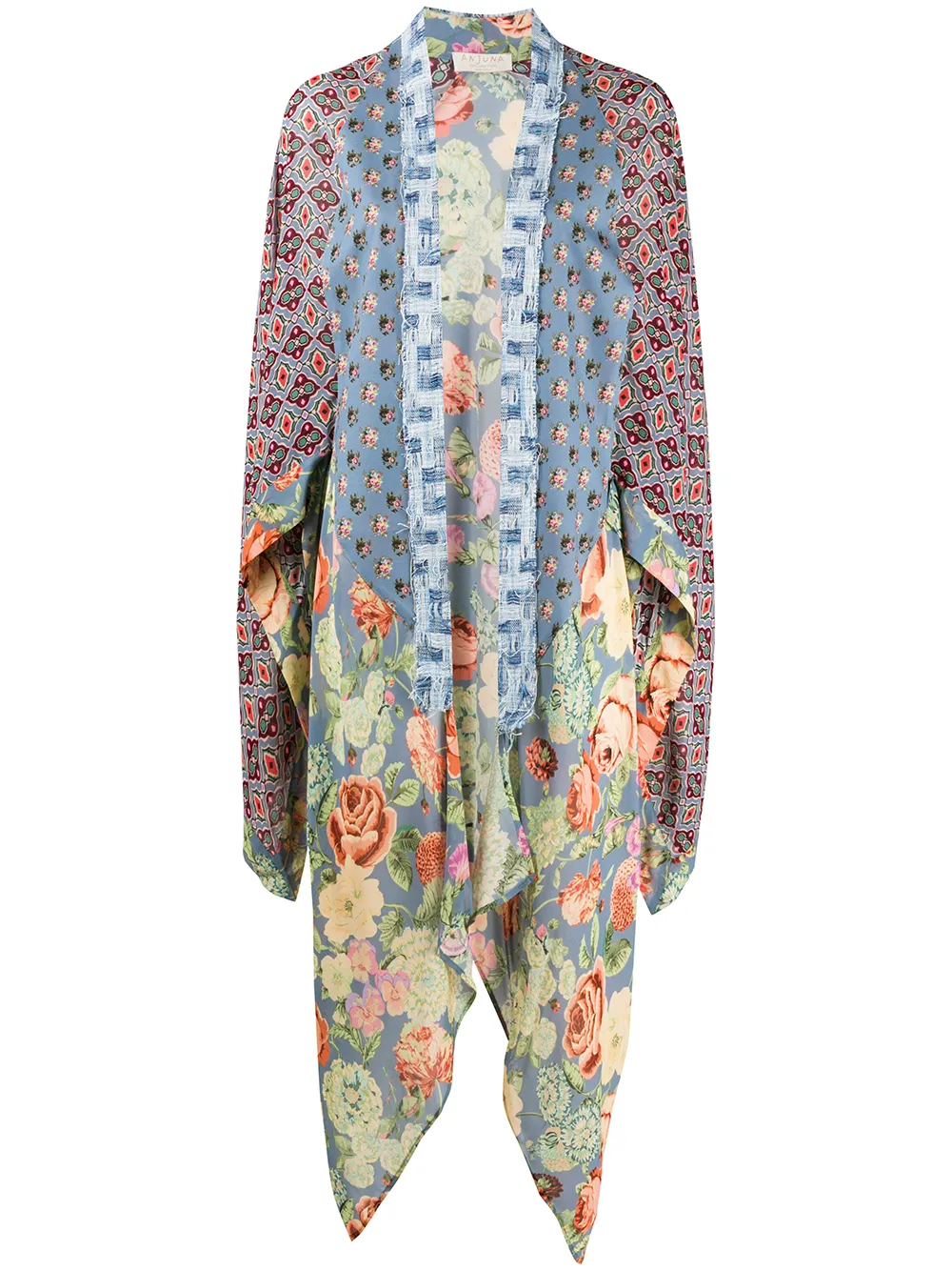 фото Anjuna floral print patchwork robe