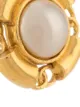 Chanel Pre-Owned CC button earrings