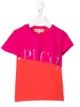 Image 1 of Emilio Pucci Junior two-tone logo T-shirt
