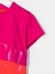 Emilio Pucci Junior two-tone logo T-shirt
