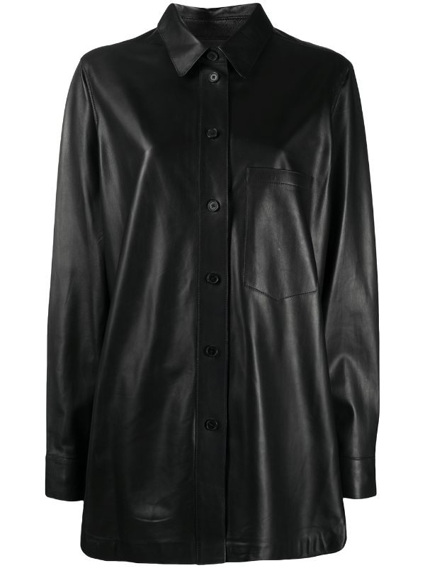 yves salomon leather jacket