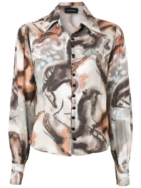Olympiah Hipismo printed shirt