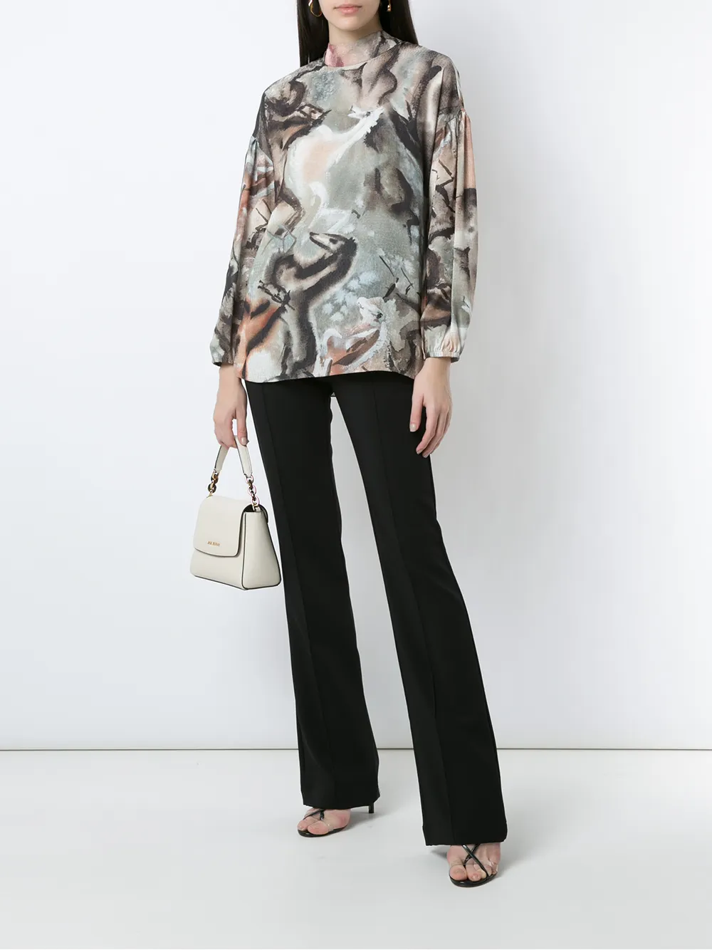 Olympiah Blouse met print - Veelkleurig