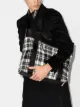 Image 2 of Saint Laurent tartan check pattern tote