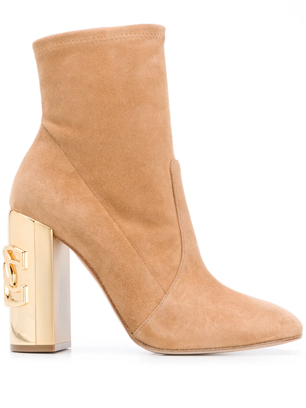 Bild 1 von Casadei Stiefeletten mit Metallic-Absatz