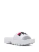 Image 2 of Fila Disruptor logo-embroidered sliders