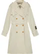Image 1 of Gucci logo-patch trench coat