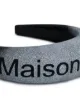 MM6 Maison Margiela logo-print headband