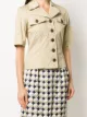 Yves Saint Laurent Pre-Owned 1990s fitted safari jacket