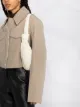 Lemaire cropped shirt jacket