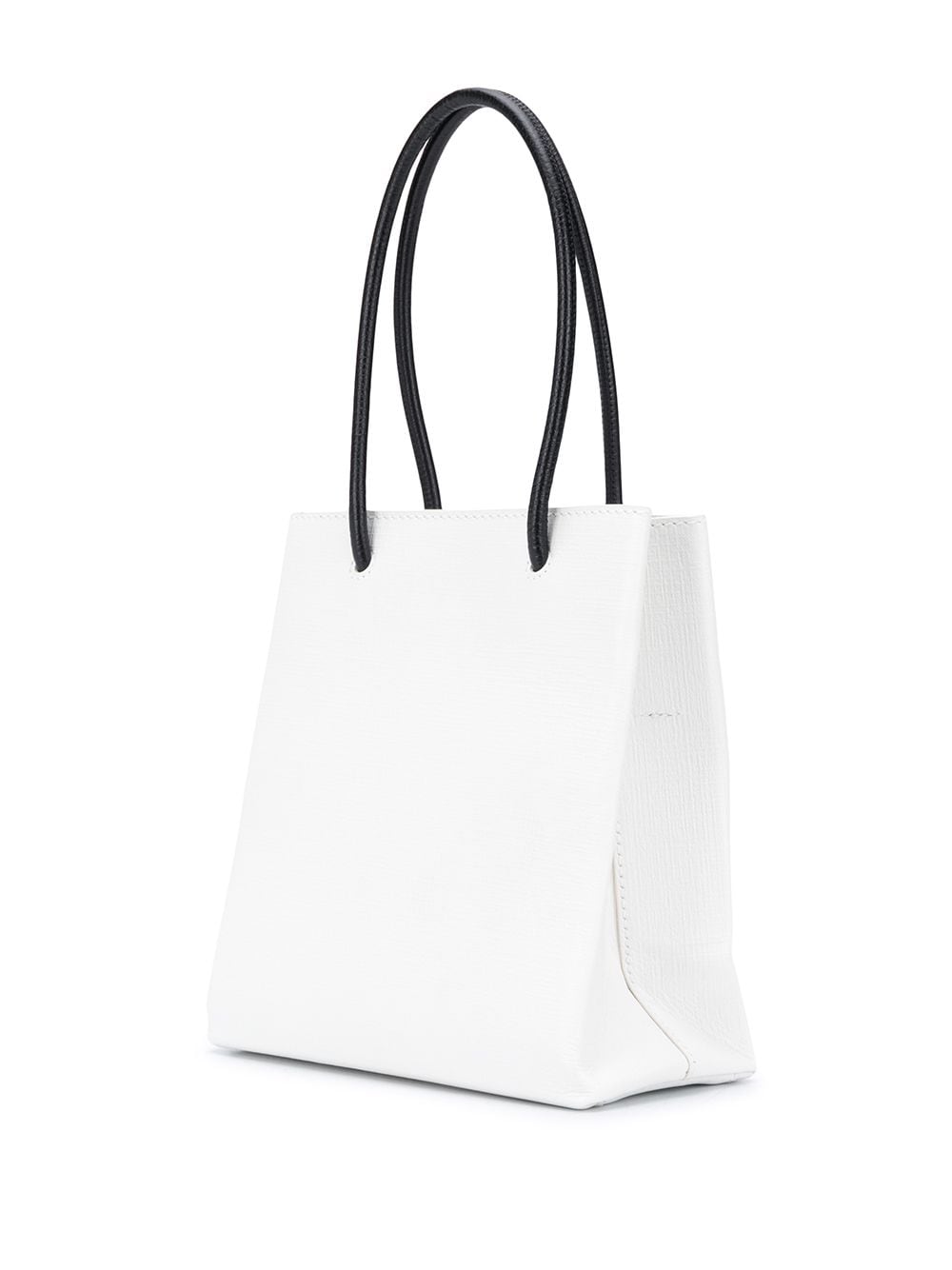 Balenciaga Ladies White Leather XXS Shopping North South Tote Bag 597858  0AI2N 9000 2004002728069 - Handbags - Jomashop