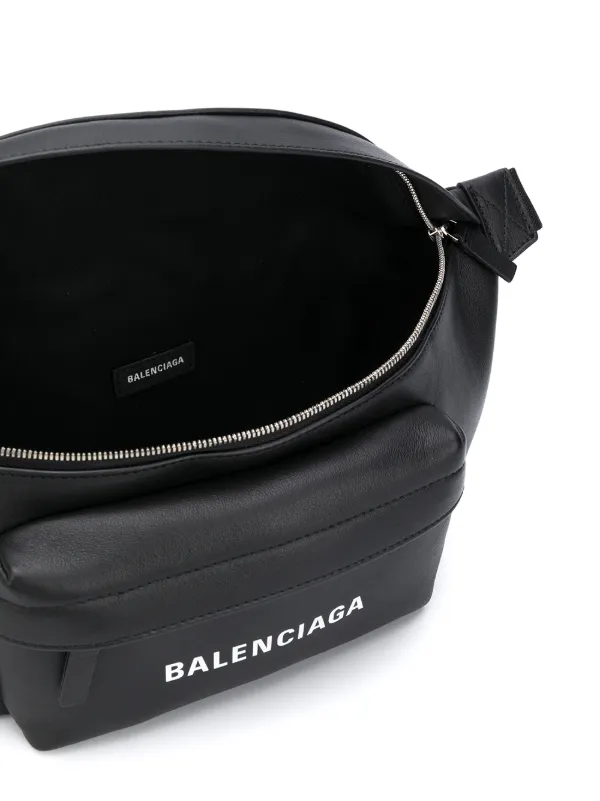 Shop black Balenciaga Everyday belt bag 