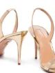 Aquazzura So Nude 85mm sandals