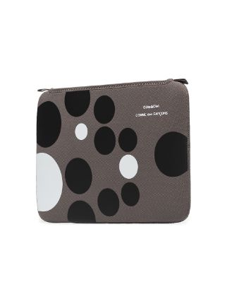 X Côte & Ciel grey 11 inch MacBook Air polka dot neoprene pouch展示图