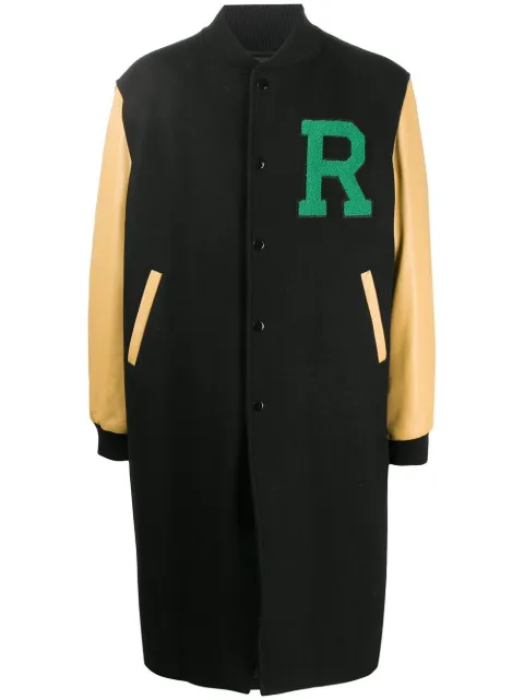 raf simons varsity jacket