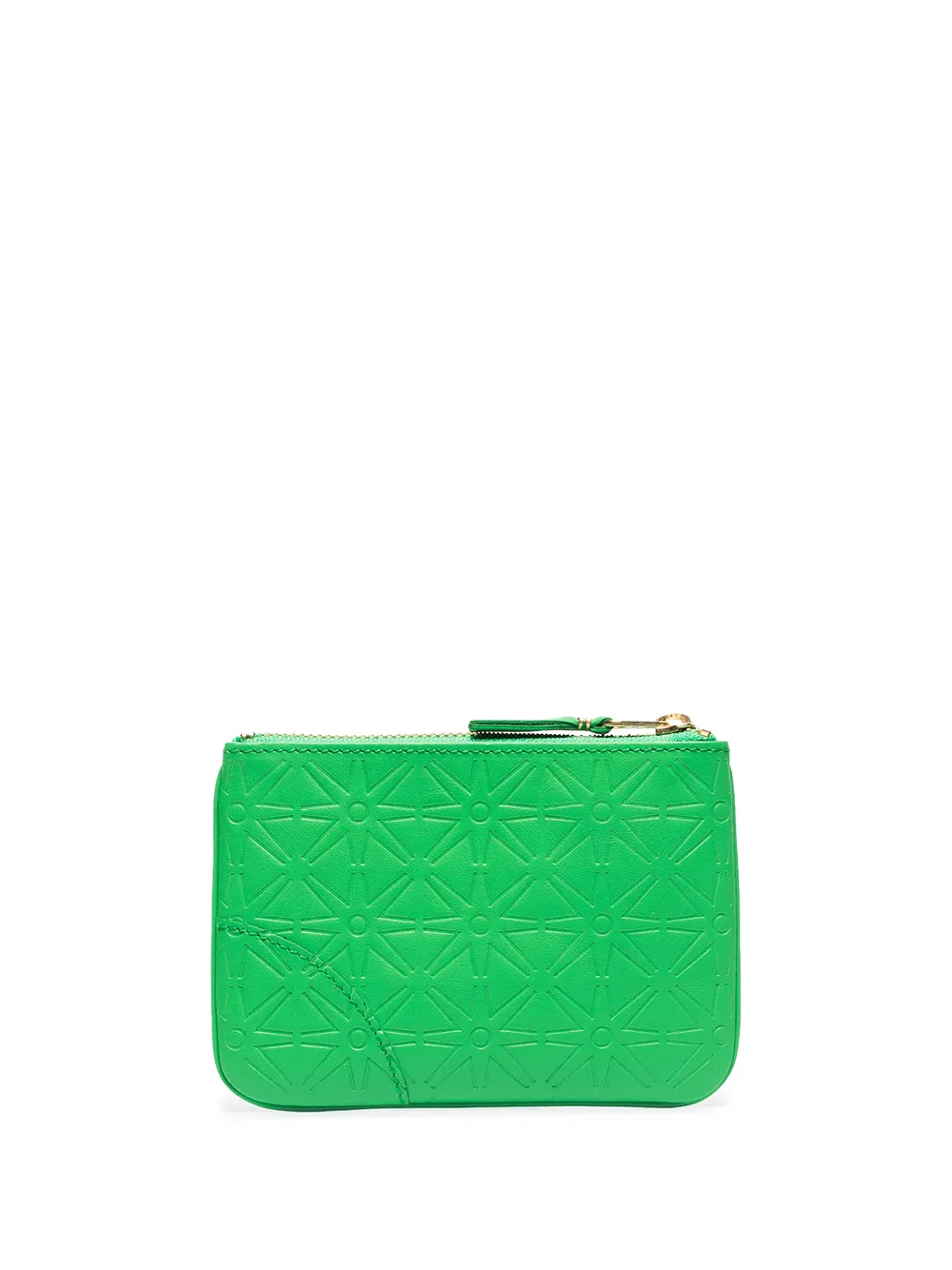 Image 2 of Comme Des Garçons Wallet embossed-pattern leather pouch