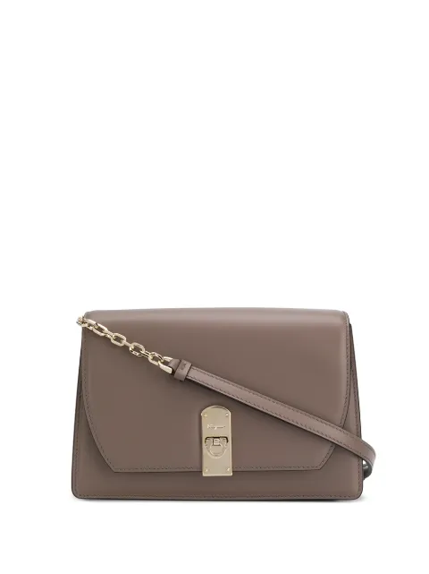 Ferragamo flip-lock shoulder bag