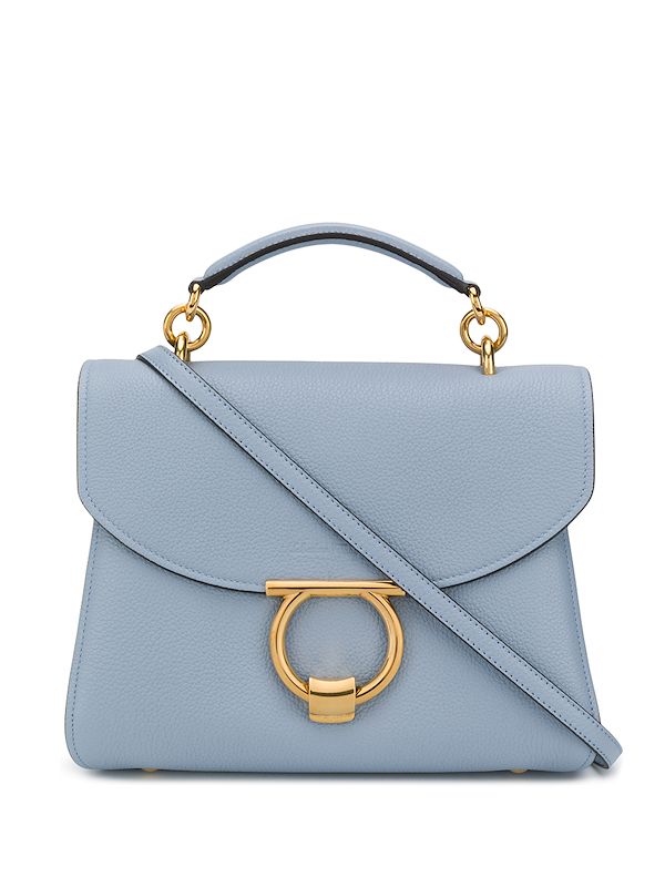 ferragamo blue bag