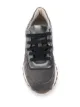 Brunello Cucinelli contrast-panel low top trainer