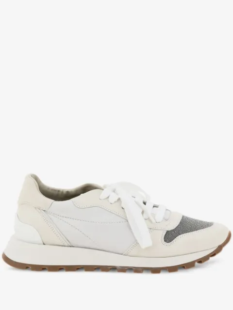 Brunello Cucinelli 패널 디자인 스니커즈